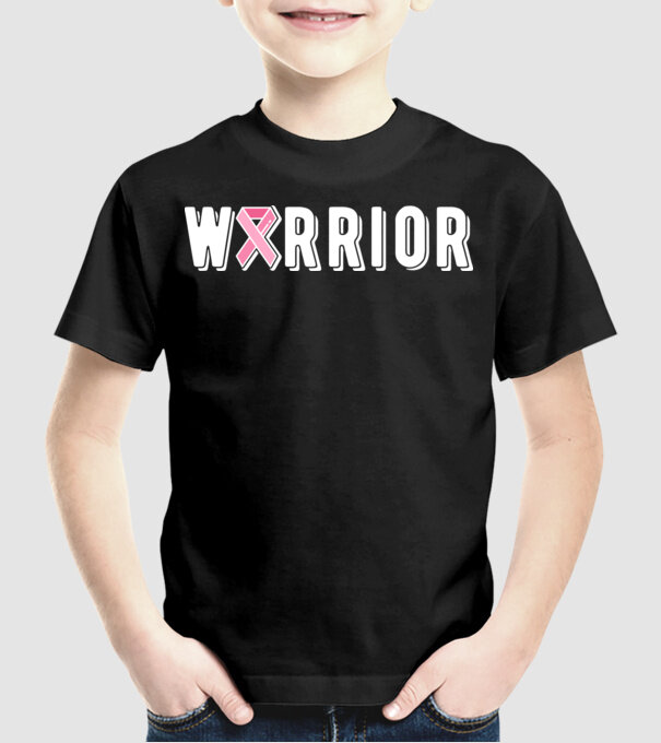 Warrior model negru pe tricou