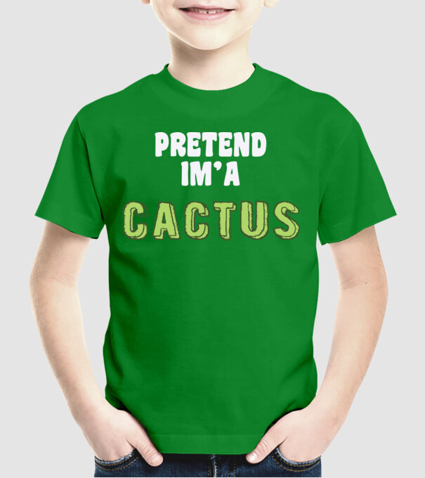 Cactus carnaval model verde pe tricou