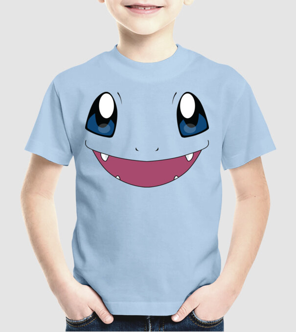 Charmander model albastru deschis pe tricou