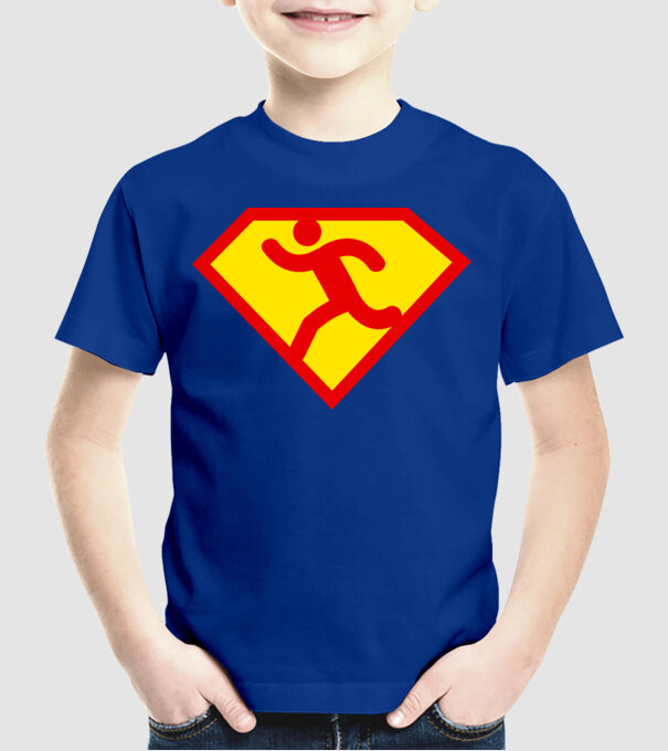 Supersportiv ATLET model albastru regal pe tricou