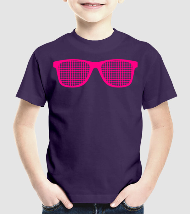 Ochelari model mov pe tricou