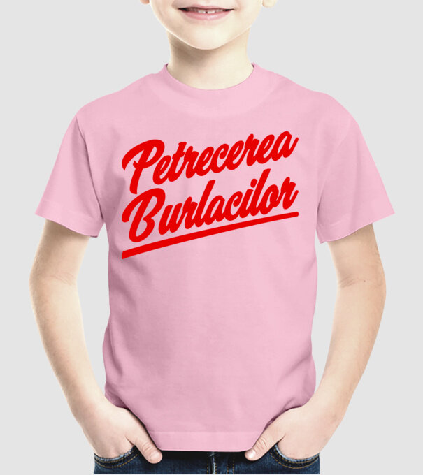 petrecerea burlăcițelor model roz deschis pe tricou