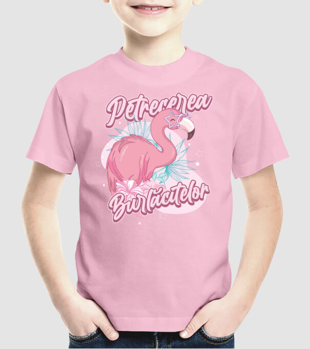 petrecerea burlăcitelor model roz deschis pe tricou