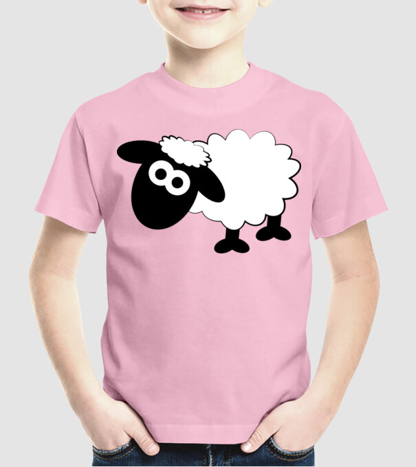 Miel model roz deschis pe tricou