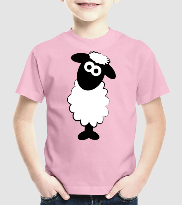 Mieluț model roz deschis pe tricou