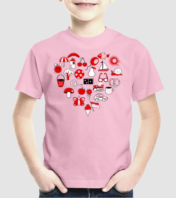 simboluri.ai model roz deschis pe tricou
