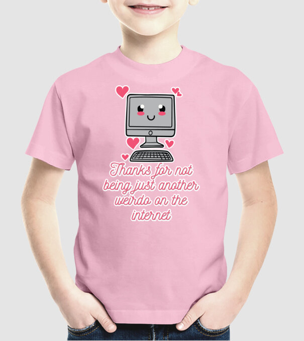 Not another weirdo model roz deschis pe tricou