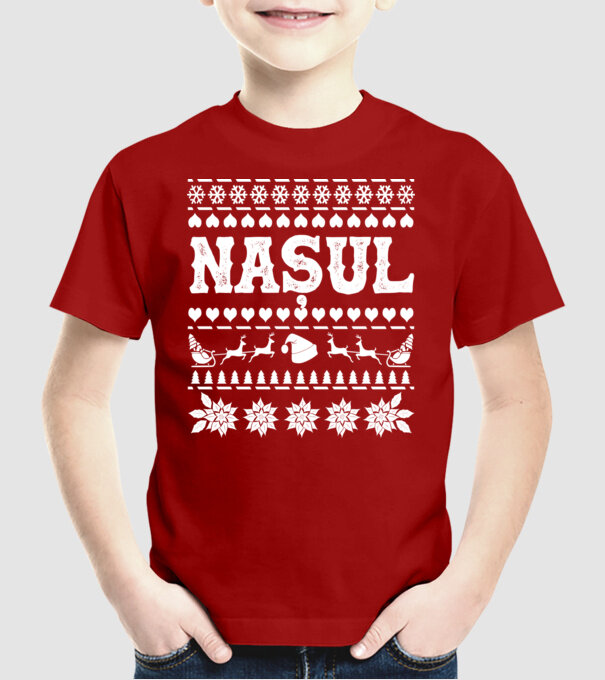 Nașul model roșu pe tricou