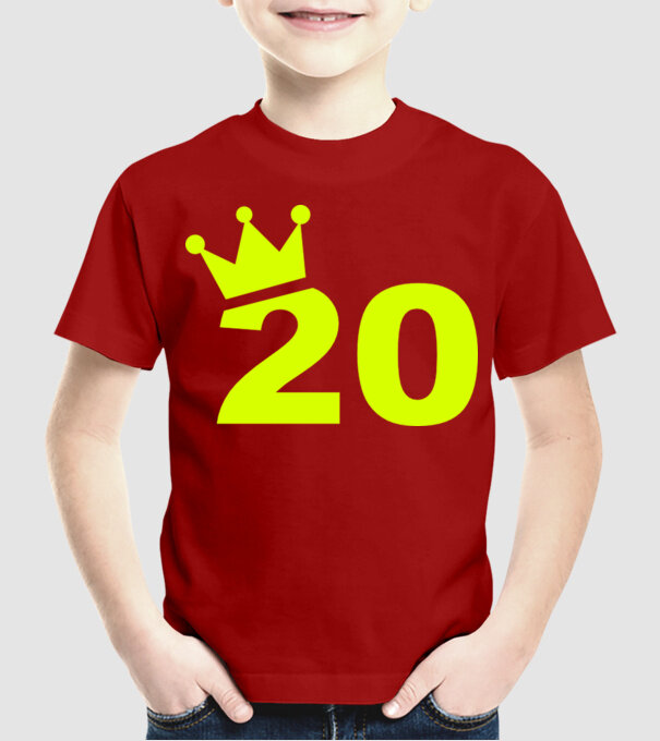 Dog Year - 20 model roșu pe tricou