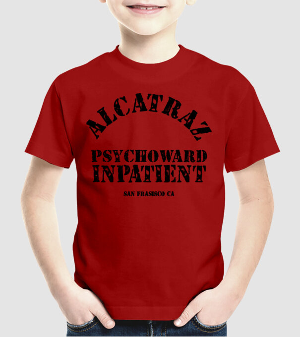 Închisoare carnaval model roșu pe tricou