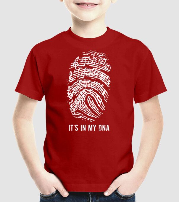 Its in my DNA model roșu pe tricou