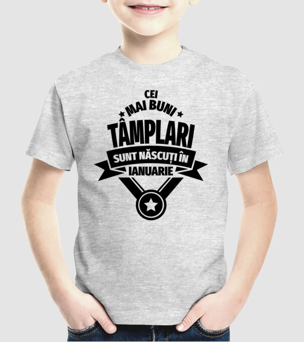 Cei mai buni tâmplari sunt născuți în Ianuarie model gri pe tricou