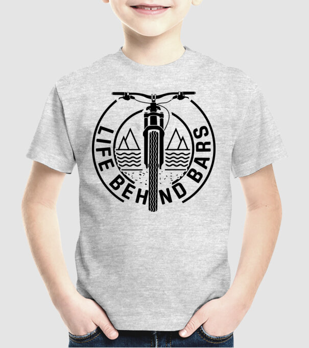 Life behind bars model gri pe tricou