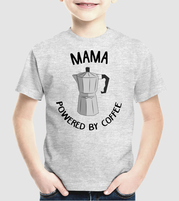 Mama powered by coffee_D1655019 model gri pe tricou