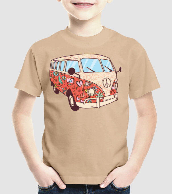 Autobuze model nisipiu pe tricou