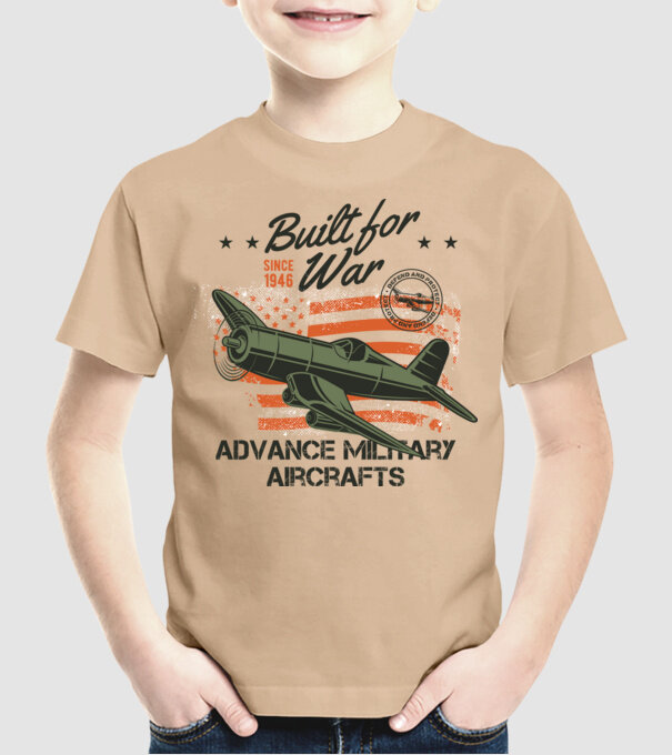 Avioane model nisipiu pe tricou