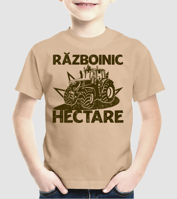 Războinic Hectare model nisipiu pe tricou