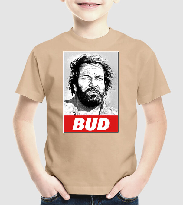 Bud Spencer halftone model nisipiu pe tricou