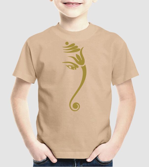 ganesha model nisipiu pe tricou