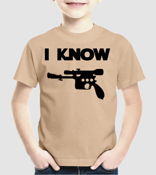 I know model nisipiu pe tricou