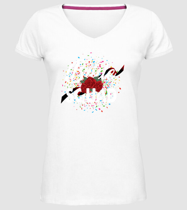 Bride Squad model alb pe tricou