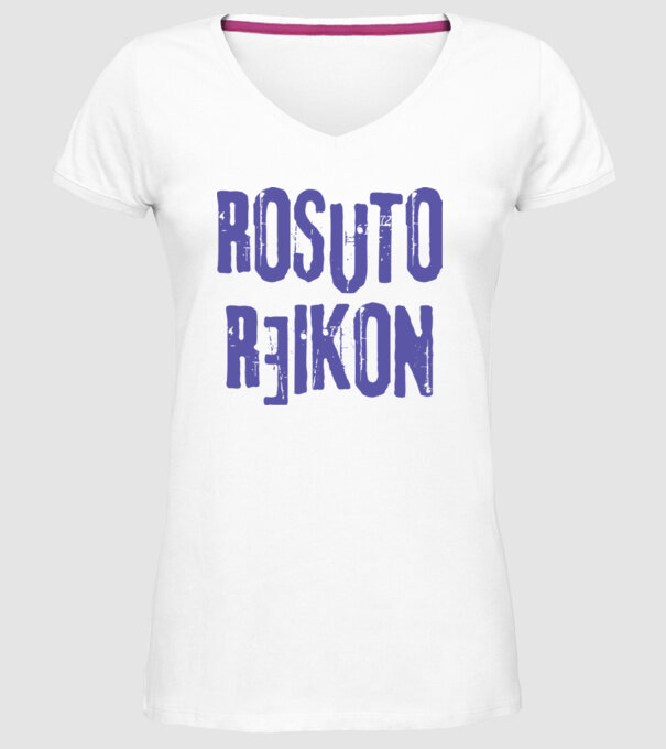 fecipolo model alb pe tricou