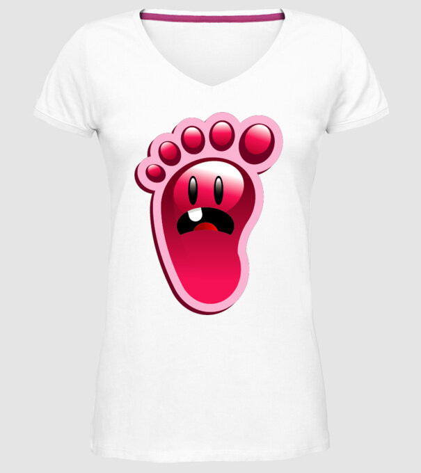 amprentă1 model alb pe tricou