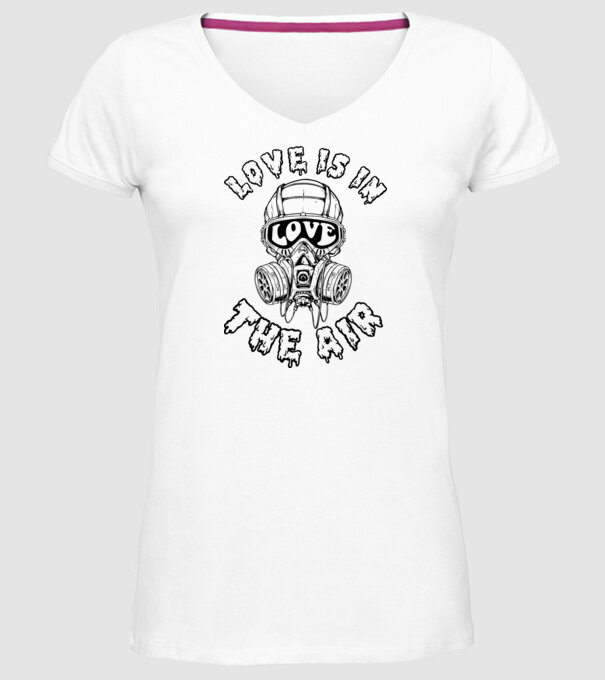 Love is in the air lght bck model alb pe tricou