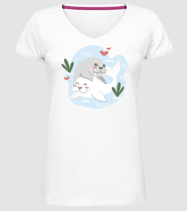 FOCI ÎNDRĂGOSTITE model alb pe tricou