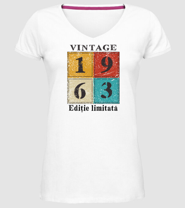 1963 - Ediție limitată model alb pe tricou