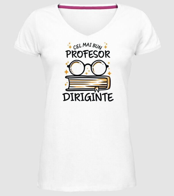 Cel mai profesor diriginte model alb pe tricou