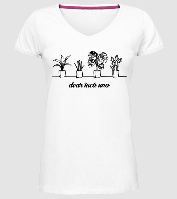 doar încă una model alb pe tricou