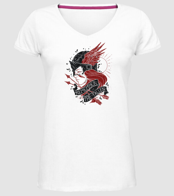 Graffiti model alb pe tricou