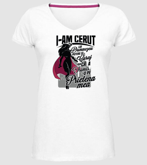 I-am cerut lui Dumnezeu putere și curaj - așa că a trimis-o pe prietena mea model alb pe tricou