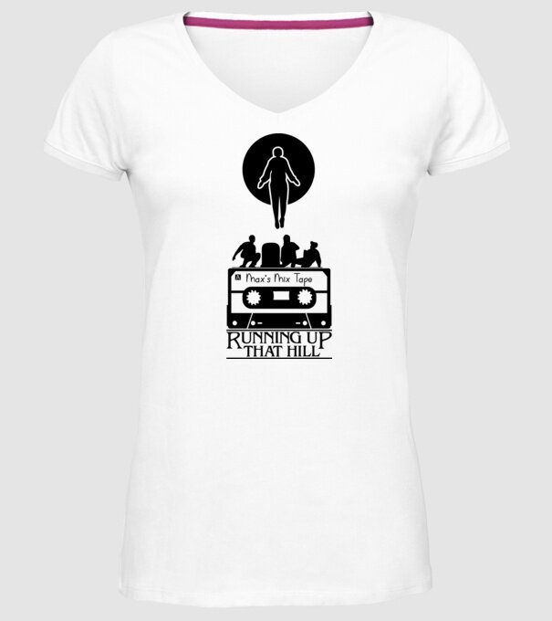 maxs mix tape stranger things model alb pe tricou