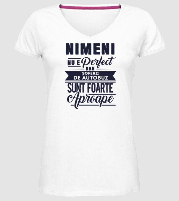 Nimeni nu e perfect, dar șoferii de autobuz sunt foarte aproape model alb pe tricou