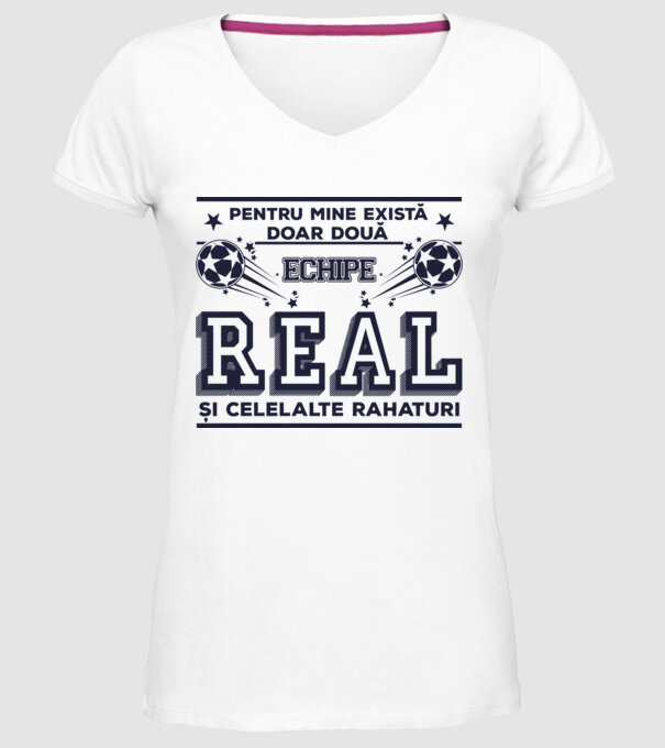 Pentru mine există doar două echipe, Real și celelalte rahaturi model alb pe tricou