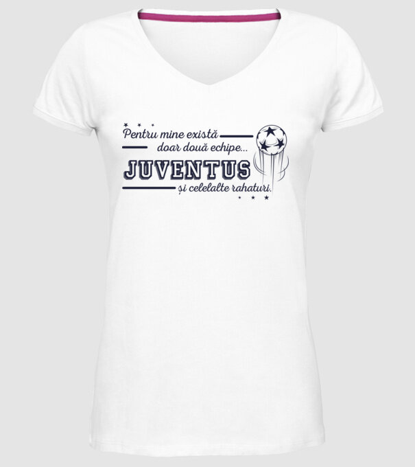 Pentru mine există doar două echipe, Juventus și celelalte rahaturi model alb pe tricou