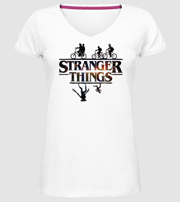 stranger things quote poster model alb pe tricou