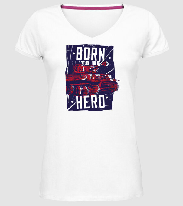 Tancuri model alb pe tricou