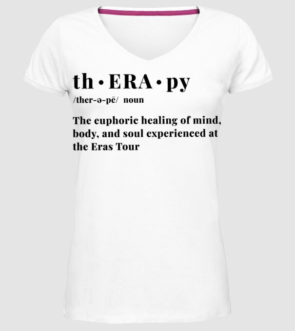 Taylor Swift eras definiton model alb pe tricou