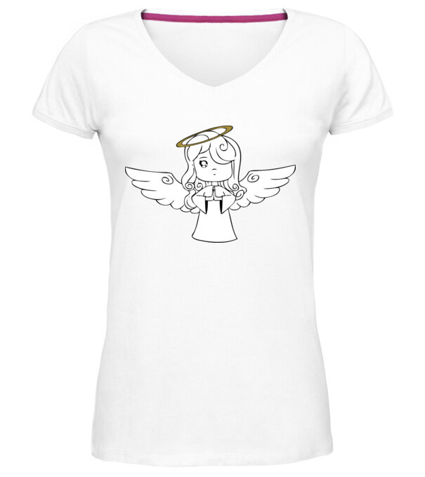  model  pe tricou