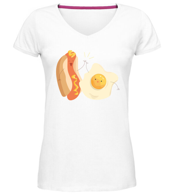  model  pe tricou
