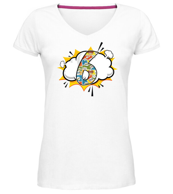  model  pe tricou