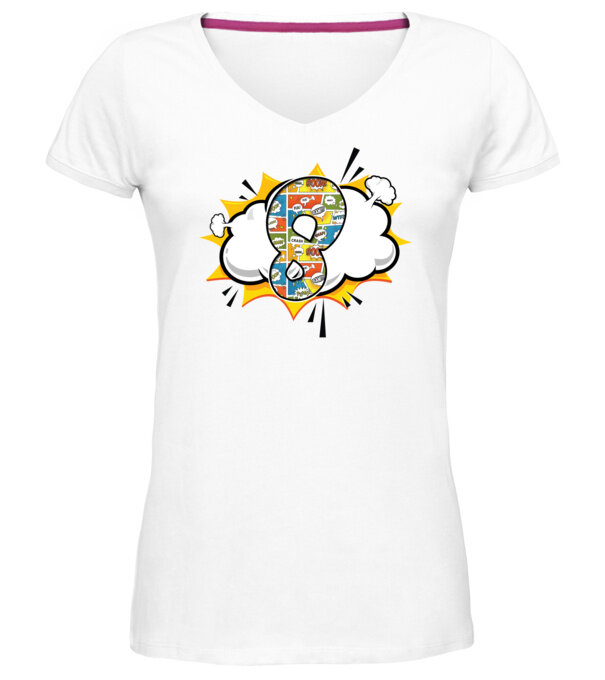  model  pe tricou