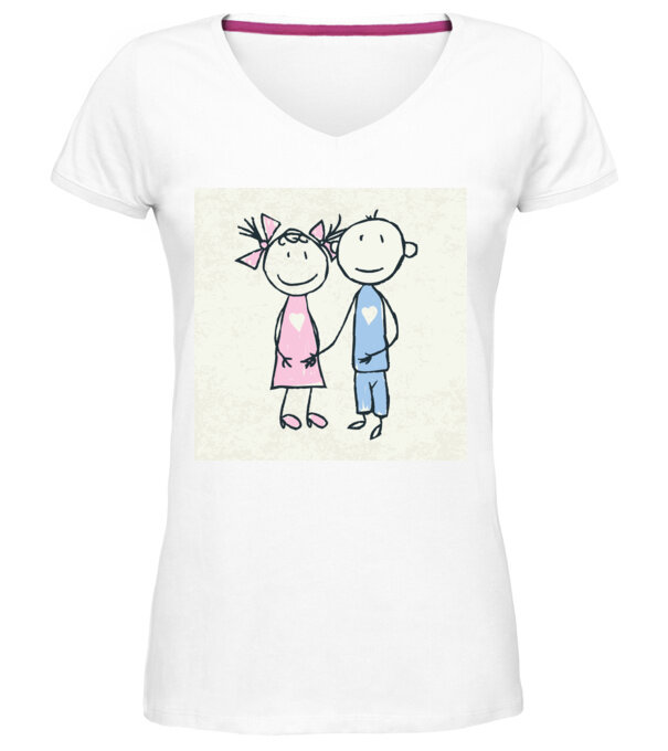  model  pe tricou