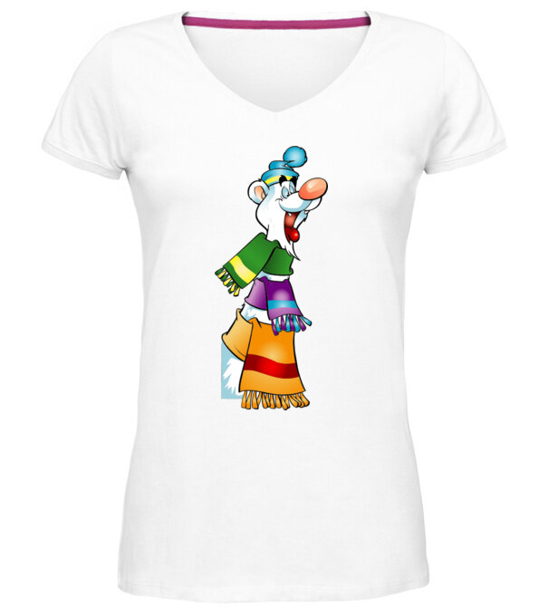  model  pe tricou