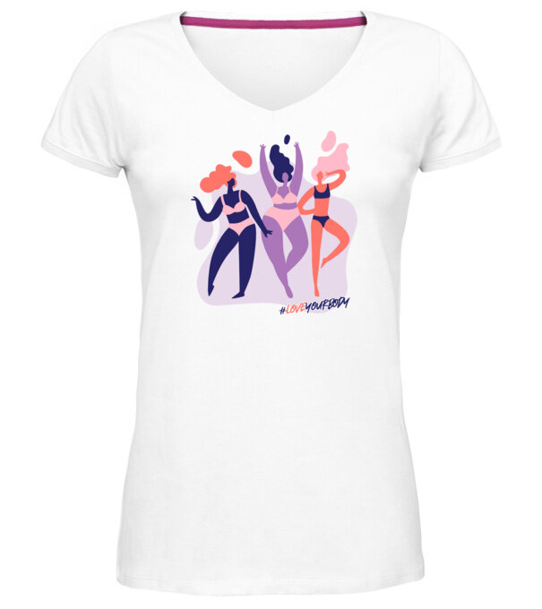  model  pe tricou
