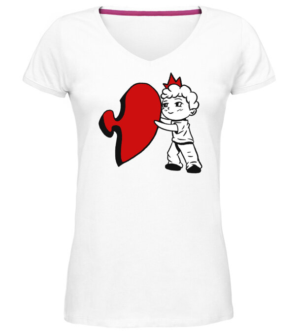  model  pe tricou