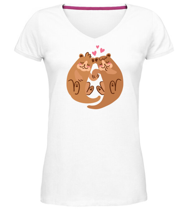  model  pe tricou
